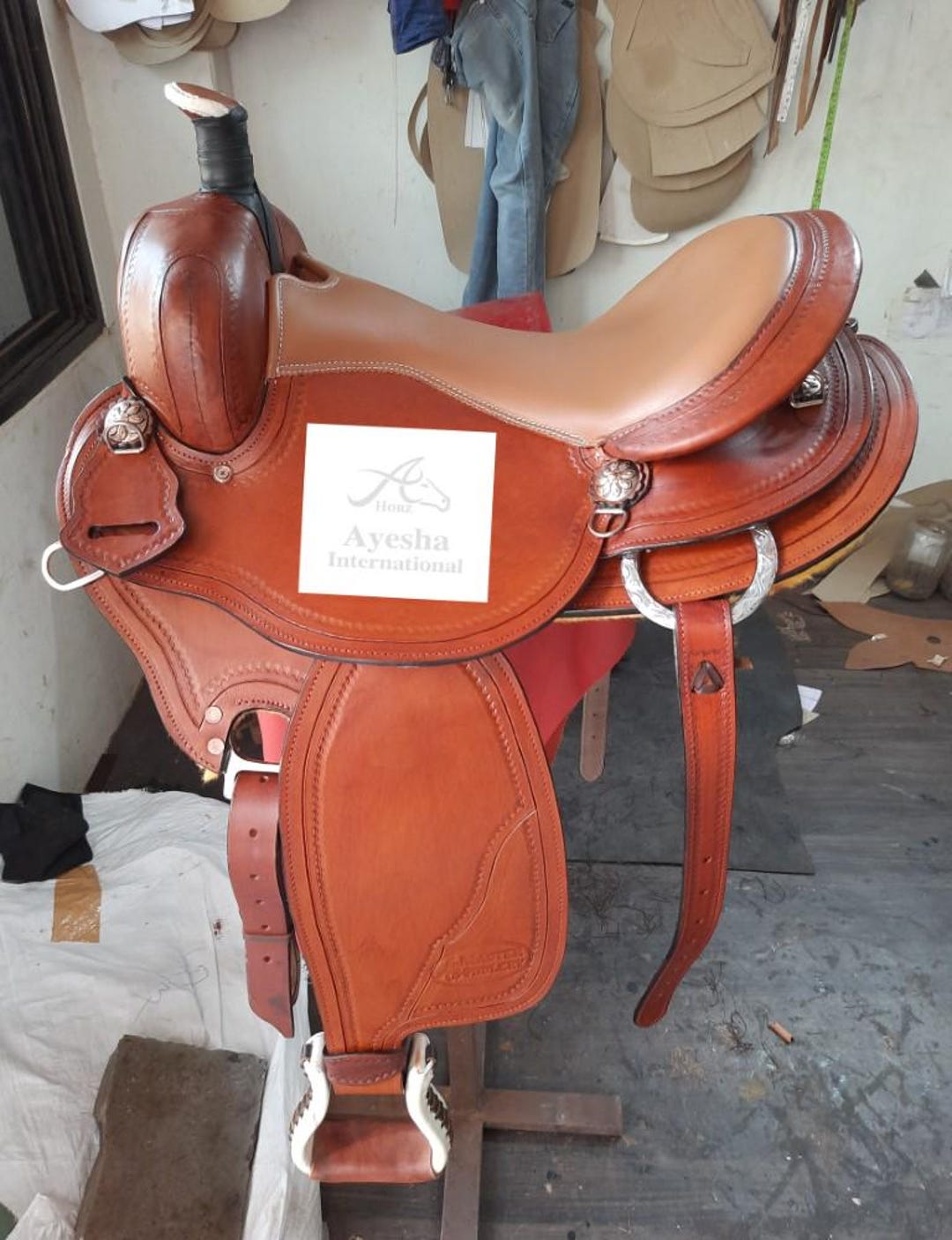 HAND CRAFTED Western Saddle With Matching Tack Set [12 to 17 Inches] - Etsy