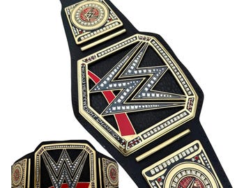 World Heavyweight Championship Wrestling Belt Replica | Gold Plated Title Belt | Fan Collectible Display Belts