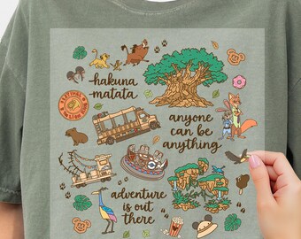 Hakuna Matata Lion King Animal Kingdom DTF Transfer Ready to Press, Lion King Heat Transfer, Disney Shirts, Disney Lion King DTF Transfers