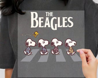 The Beagles Dtf, Funny Dtf, Dtf Transfers, Peanuts Woodstock Music Band Fan Dtf, Dog Lover, Funny Graphic Dtf, Funny Dog Dtf, Ready to Press
