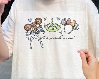 Toy Story Ready To Press, You got friend in me DTF Transfers, Woody dtf, buzz lightyear DTF, Disney Ready To Press, Toy Story DTF Transfers