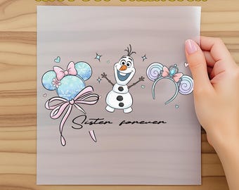 Olaf Dtf, Olaf Coquette Dtf, Disneyland Coquette, Sister Forever Dtf, Minnie Dtf, Disneyland Family Dtf, Best Friends Dtf, Dtf Transfer Gift