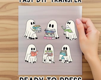 Holy Ghost Halloween DTF Transfer: Christian T-Shirt Heat Press Design