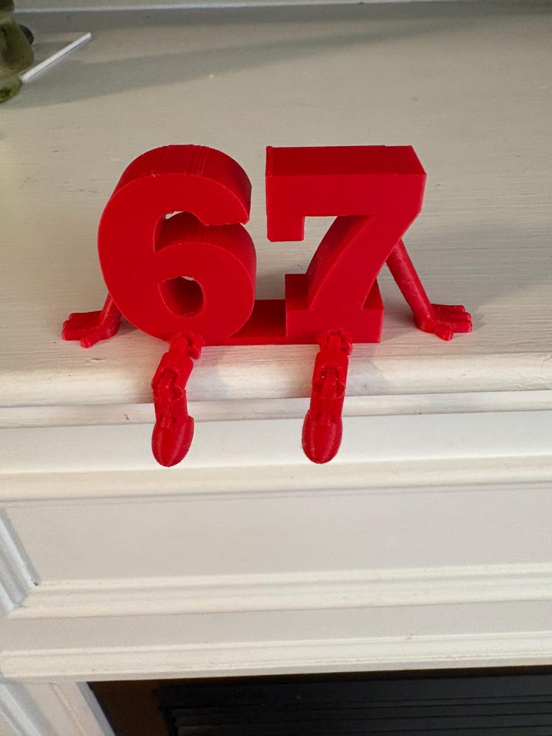 Rusty Number 67 67 Buddy - Etsy