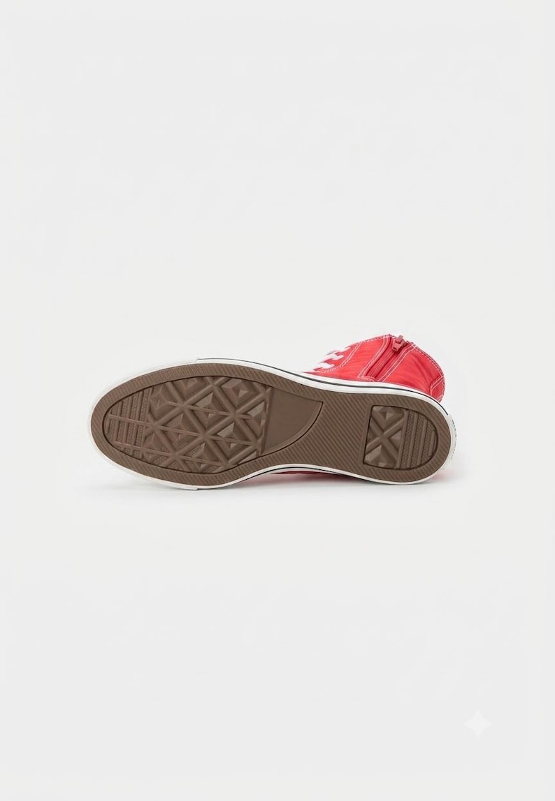 Botas altas con cordones personalizadas / Zapatillas altas de lona, elige colores. imagen 7