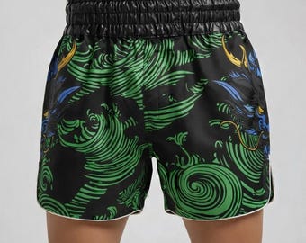 Custom Muay Thai Shorts: Personalized Fight Gear for MMA Kickboxing Training