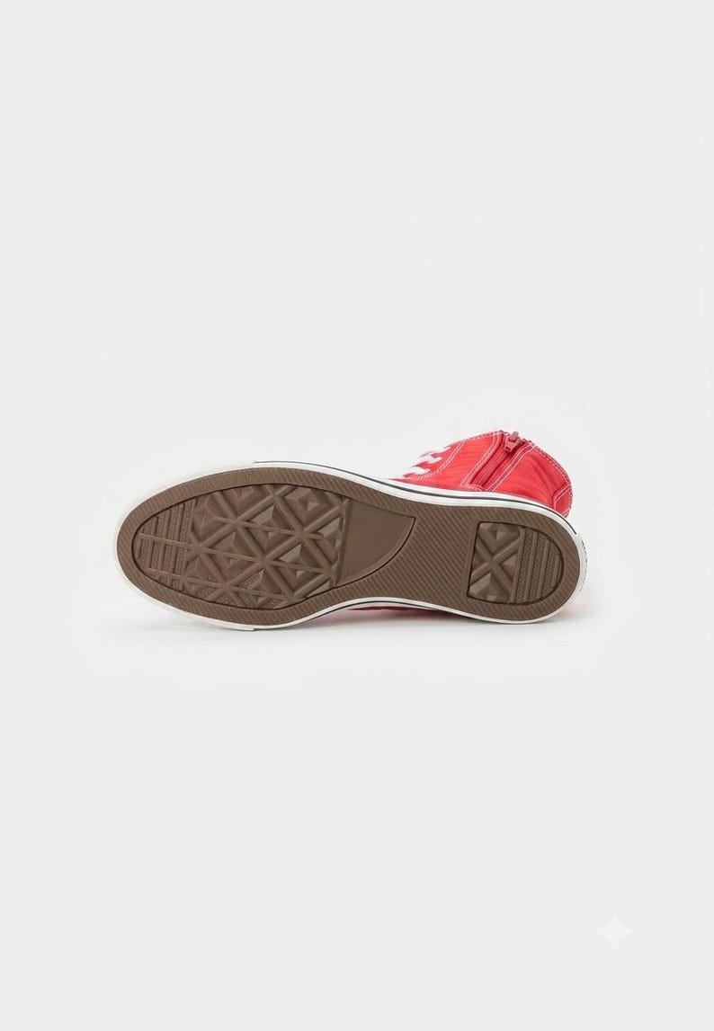 Botas altas con cordones personalizadas / Zapatillas altas de lona, elige colores. imagen 13