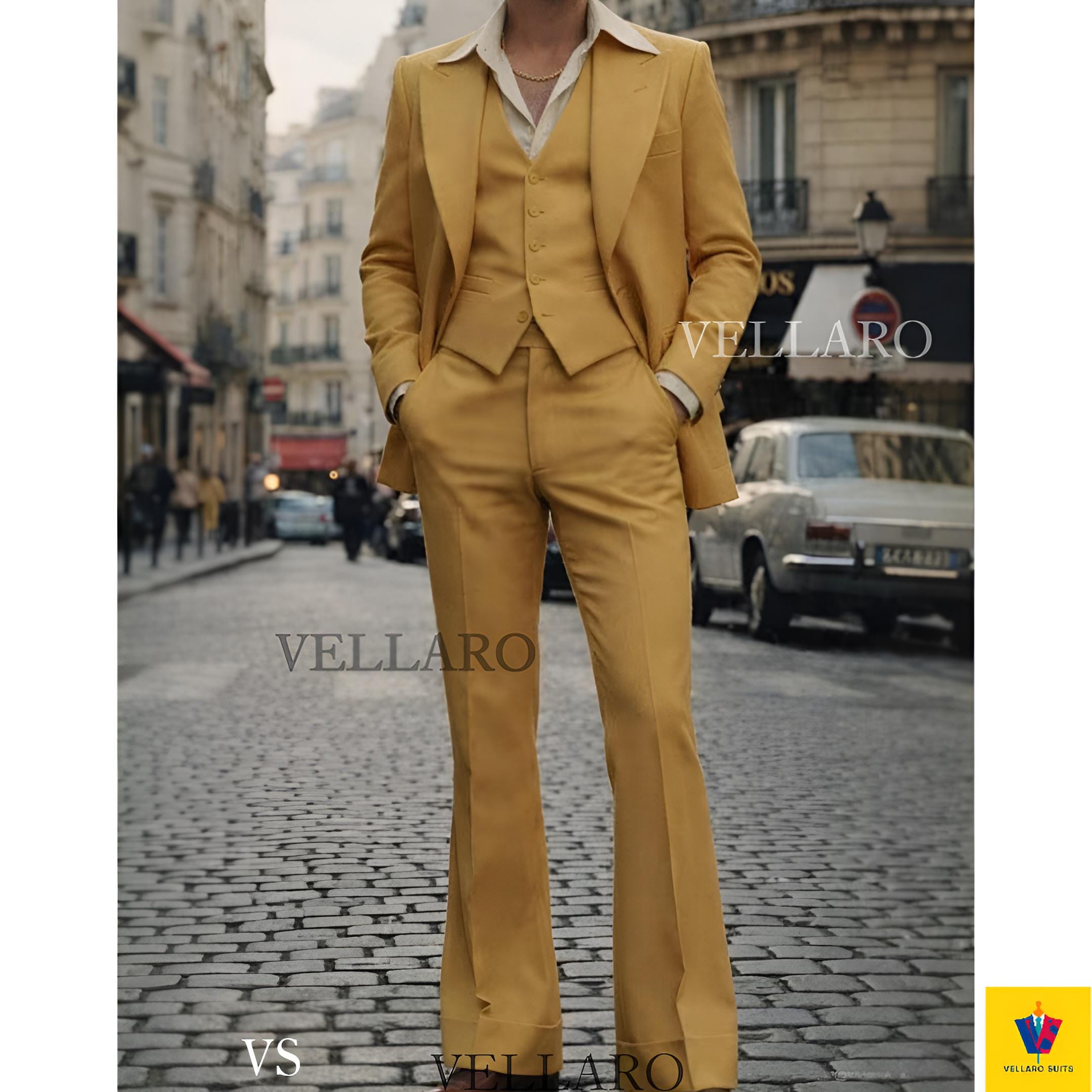 70s 3 Piece Suit - Etsy