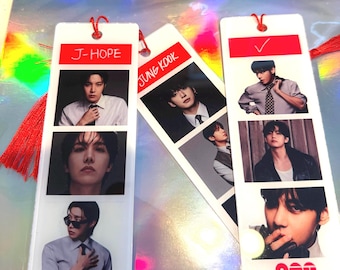 BTS Arirang Inspired Acrylic Bookmark – Member Bookmark