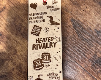 Heated Rivalry Bookmark