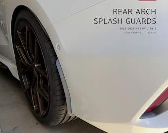 Rear Arch Splash Guards compatible with Audi S3/RS3 8Y/8.5Y, 2022–2026