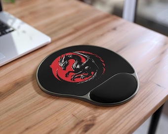 ドラゴンマウスパッド（リストサポート付き）、ファンタジー