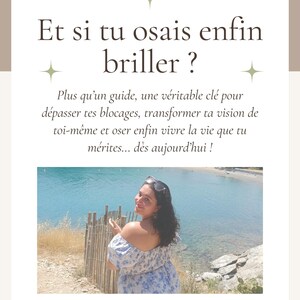 Et si tu osais enfin briller ? – e-book + bonus affirmations positives