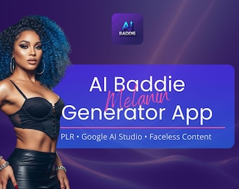 Melanin AiBaddie Luxe Studio App