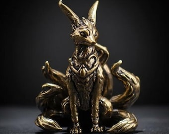 ファイアクォーツ九尾狐 - Etsy 日本