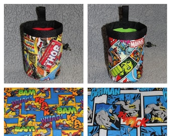 Comic Book Chalk Bag