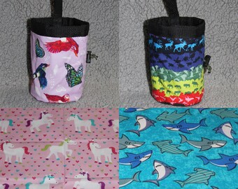 Animals and Unicorns Chalk Bag