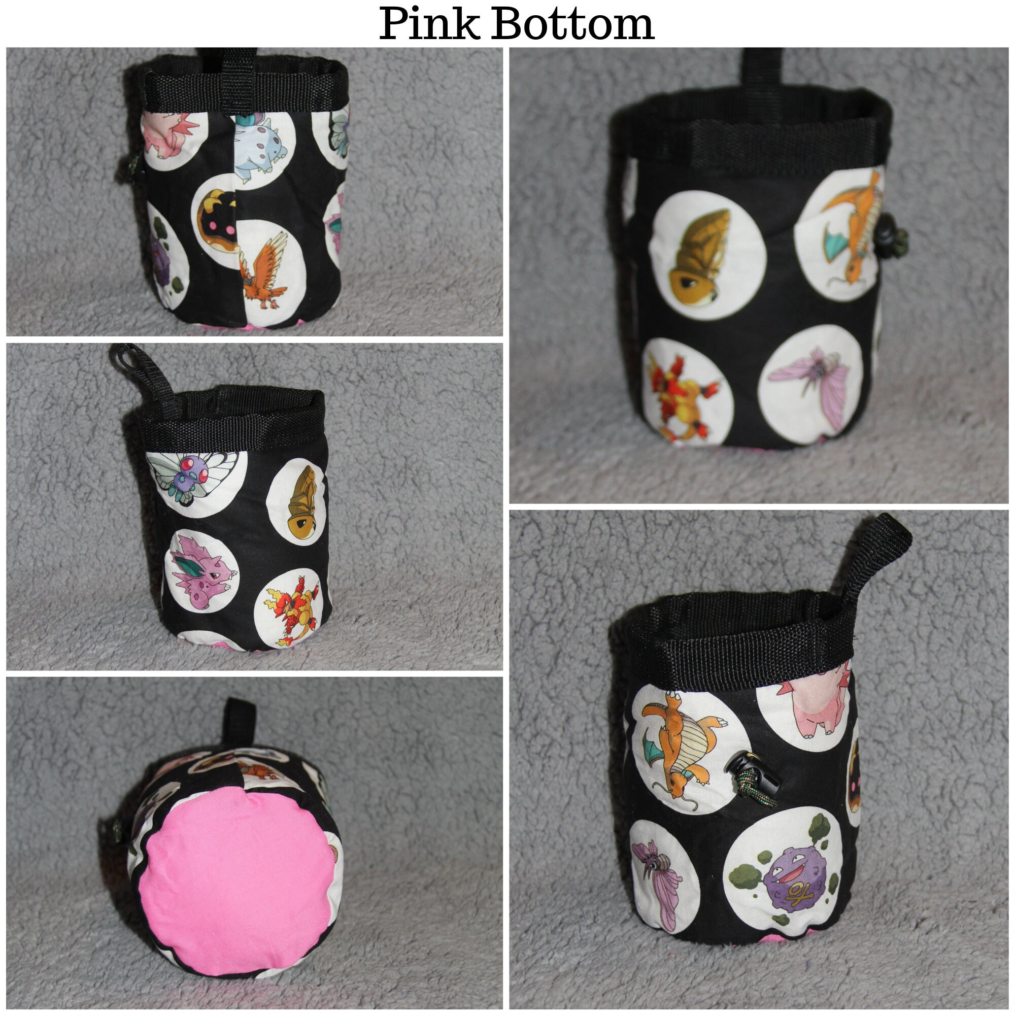 Pokemon Chalk Bag Premade Etsy