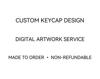 Servizio di progettazione di tasti personalizzati / Grafica personalizzata per tastiere / File di progettazione digitale su misura