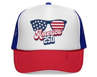 Casquette trucker patriotique America 250