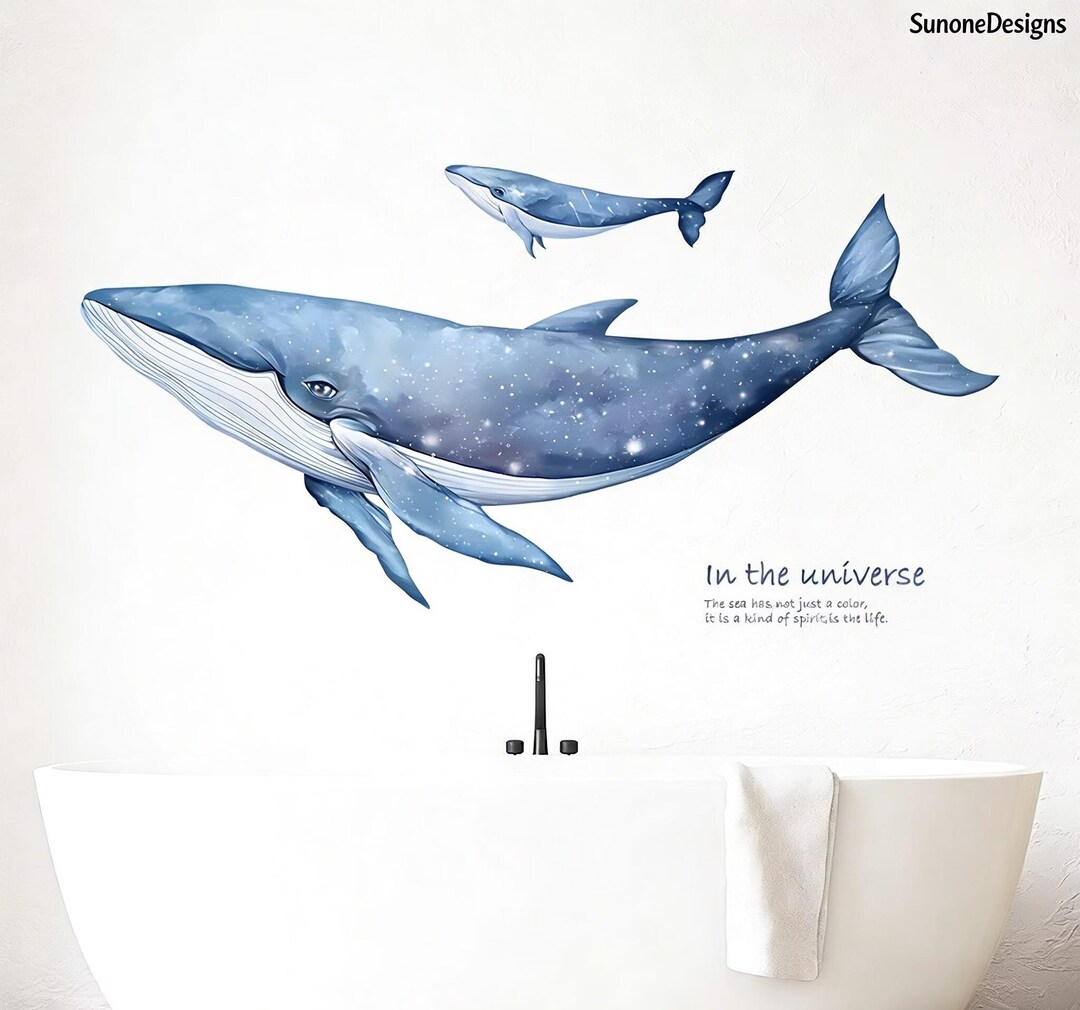 Life Fish Sticker Marine Animal Decals, Whale Stickers, Marine Life Fish Stickers Murals ...