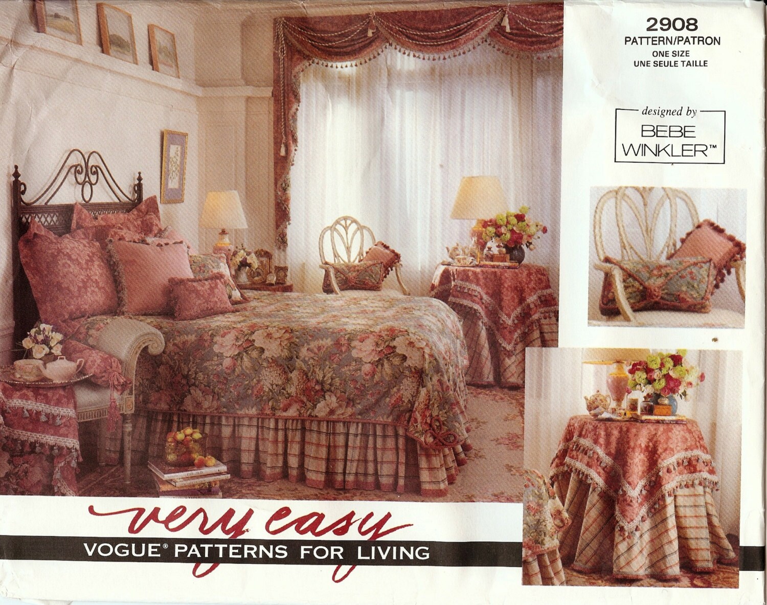 Vogue Pattern 2908 Vintage Uncut Bebe Winkler Items For Etsy