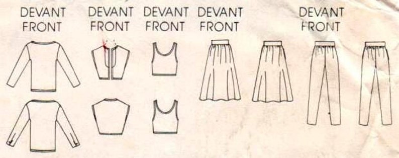 Vintage UNCUT Vogue Pattern 8893 Misses Jacket Vest Top | Etsy
