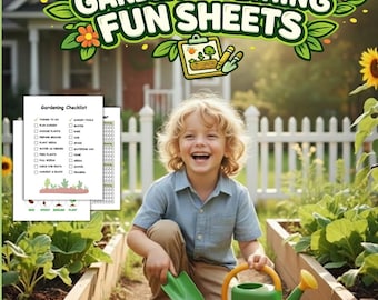 Planer / Planer / Planer / Planer für Kindergarten, Naturstudie, 28 Aktivitätsseiten (digitaler Download)