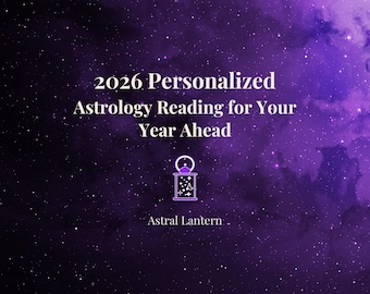 2026 Personalized Astrology Reading for Your Year Ahead | Birth Chart Transit Reading