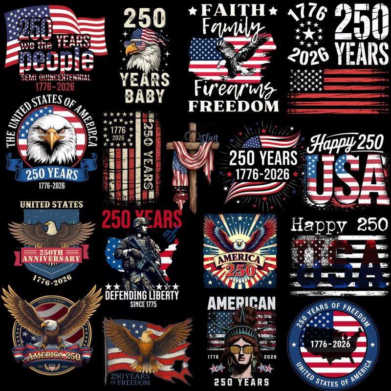 Usa 250 Anniversary Svg Etsy Usa 250 Anniversary Svg Etsy