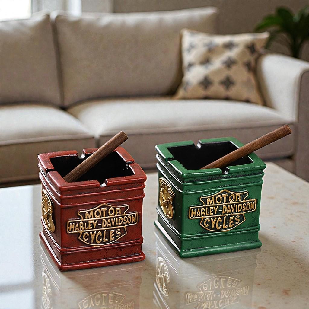 Harley Ashtray - Etsy