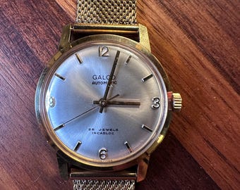 RARE VINTAGE Galco (by Gallet) Automatic WATCH 1970's