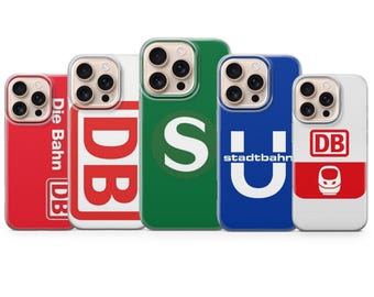 Berlin U-Bahn S-Bahn Phone Case Train Transit Cover For iPhone 17 Pro Max 16a 15 14 13 12 11 8 7 Samsung S25fe S24fe A56 Pixel 10 XL 9a 8