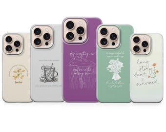 Esthetische Swift Telefoonhoesje Folklore Taylor Songteksten Voor iPhone 17 Pro Max 16a 15 14 13 12 11 8 7 Samsung S25fe S24fe A56 Pixel 10 XL 9a 8