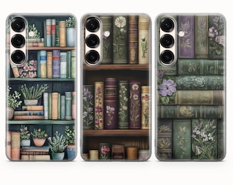 Bookish Handytasche Vintage Floral Cover Für Samsung S26 S25 S24 S23 S22 Plus Ultra FE S10 Galaxy Note 20 A16 A17 A57 A56 A16 A25 A05
