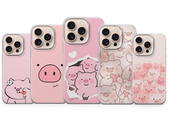 Schwein Handyhülle Livestock Cover für iPhone 17 Pro Max 16a 15 14 13 12 11 8 7 Samsung S25fe S24fe A56 Pixel 10 XL 9a 8