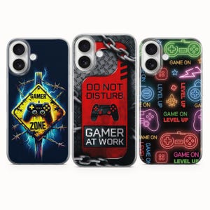 Ps Gamer Gift Phone Case Gaming Controller Cover For iPhone 17 Pro Max 16a 15 14 13 12 11 8 7 Samsung S25fe S24fe A56 Pixel 10 XL 9a 8