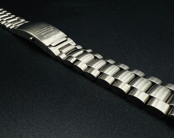 20mm Seamaster Professional Planet Ocean Wrist Watch Strap Band Bracelet Heavy Duty Solid
