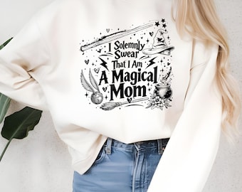 Magical Mom Shirt, I Solemnly Swear Tee, Wizard Mom Shirt, Funny Mom Shirt, Mom Life Shirt, Mother's Day Gift
