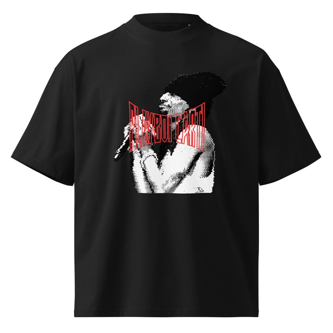 Example Rapper T Shirt Oversized Rapper Graphic Tee - Organic Cotton Streetwear - Etsy