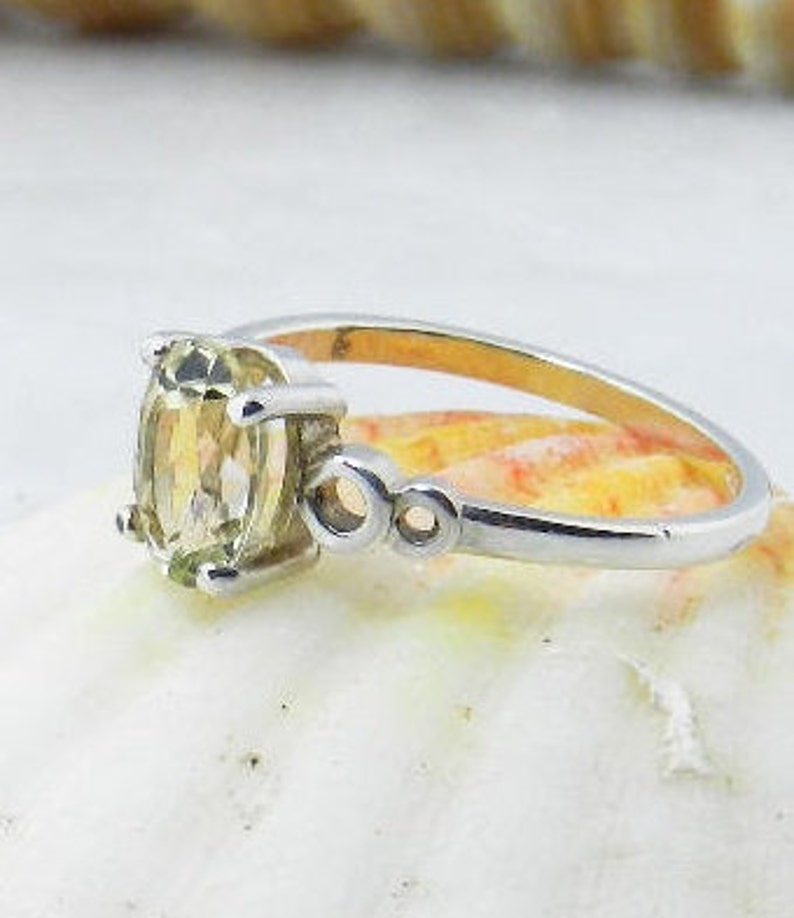 Oregon Sunstone Ring Sterling Silver Ring anniversary Gift - Etsy