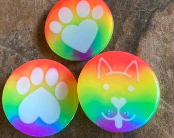 Pride paw pins!