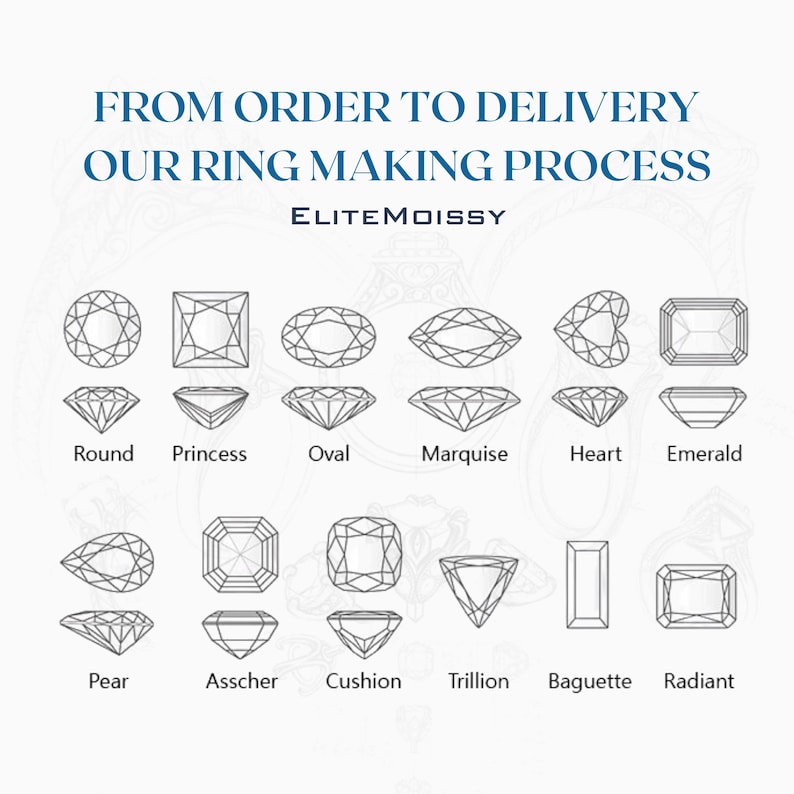 Vintage geïnspireerde criss-cut lab-gegroeide diamanten verlovingsring art deco 14K massief goud handgegraveerde kathedraal setting ring erfstuk cadeau afbeelding 8