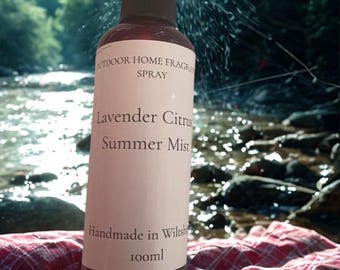 Set mit Kräutergarten Outdoor Sprays • Natürliches Outdoor Repellent • Handgefertigte Kleinserie