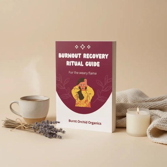 Burnout Recovery Ritual Guide for Neurodivergent | Energy Pacing, Gentle Rest (PDF)