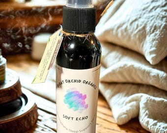 Soft Eco Gentle Sleep Spray - Extra Sensitive-Formel / Verbrannte Orchidee Organics