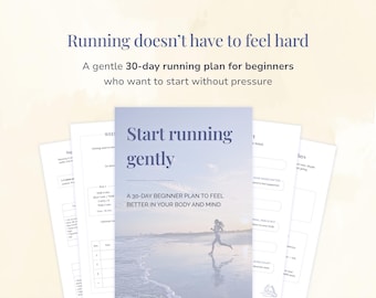 Plan de entrenamiento suave de 30 días para principiantes: programa de correr y caminar para empezar poco a poco y sentirse mejor.