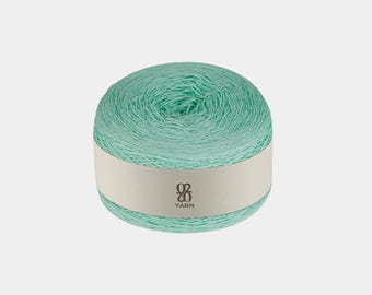 Fil à Dentelle Viscose/laine Blanc Crème - Sur Cône, Poids Dentelle, Fabriqué En Italie, Neuf