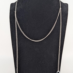 Plain necklace for loop earplugs | Festival jewelry | Loops | Earplug necklaces with charms