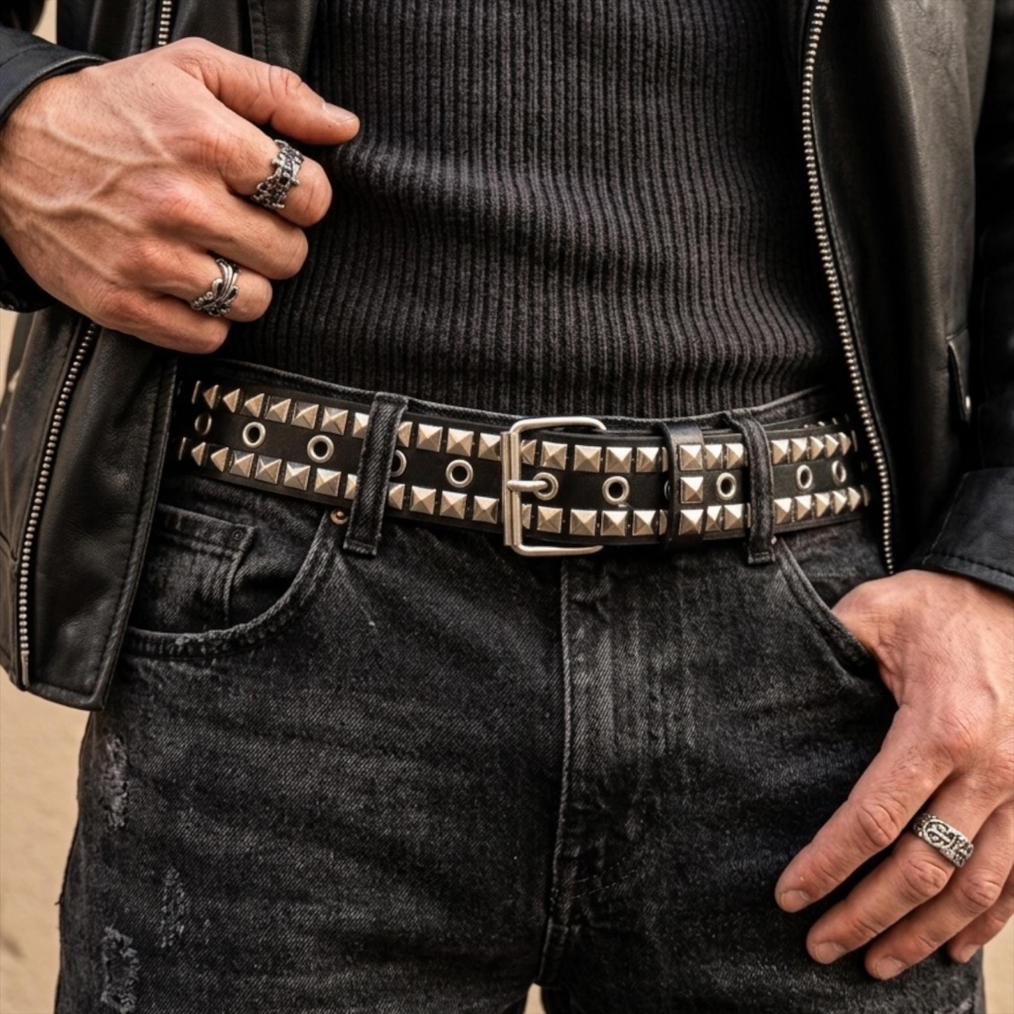 Studded Y2k Belts - Etsy